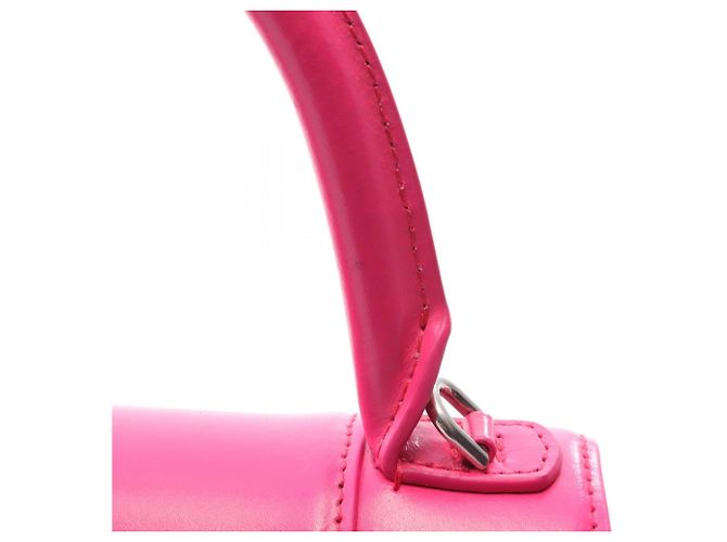 Borsa a mano 2-Way Hourglass Small Balenciaga Rosa - vista 9