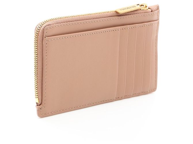 Tarjetero Envelope Fragment Balenciaga Beige - vista 2
