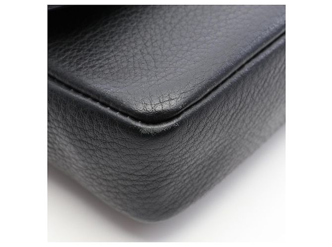Borsa a tracolla con catena per portafoglio Balenciaga Everyday Nero - vista 10