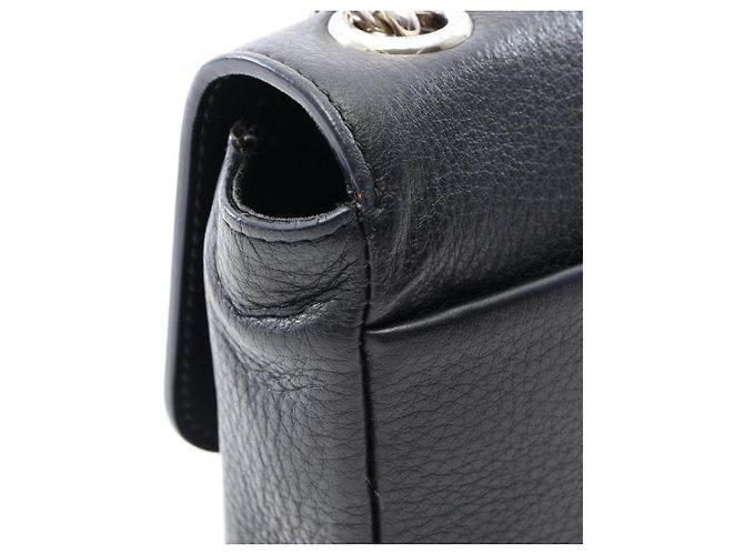 Borsa a tracolla con catena per portafoglio Balenciaga Everyday Nero - vista 13