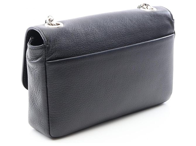 Borsa a tracolla con catena per portafoglio Balenciaga Everyday Nero - vista 2