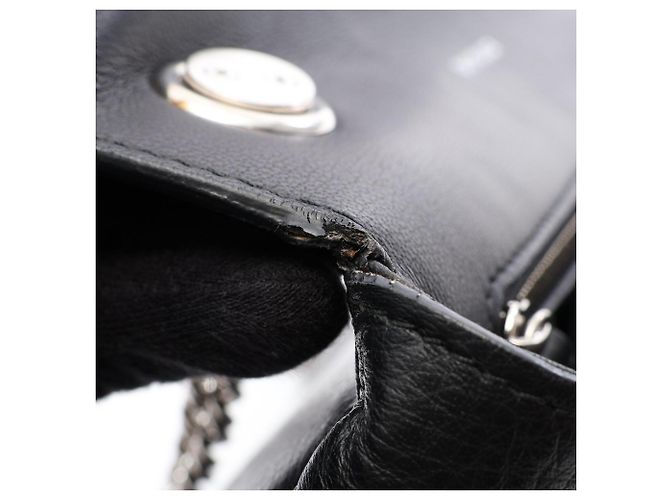Borsa a tracolla con catena per portafoglio Balenciaga Everyday Nero - vista 6