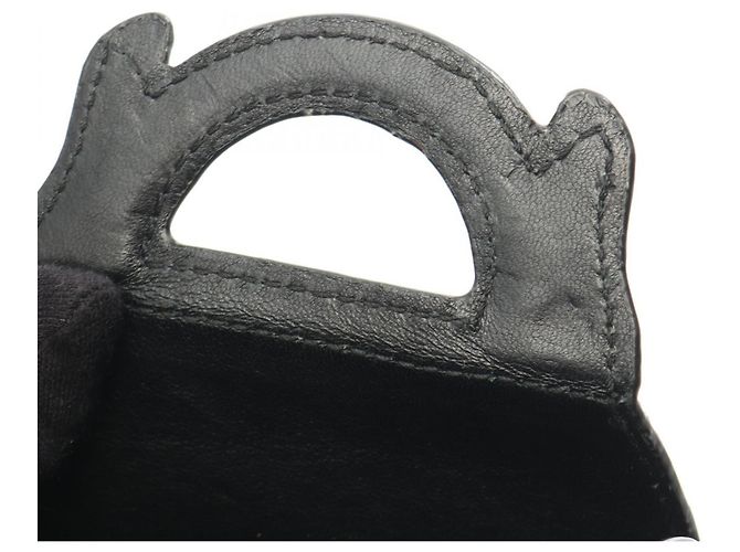 Balenciaga Box 2-Way Schultertasche Schwarz Golden - Ansicht 5