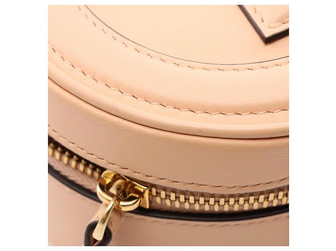 Fendi Auroch Small Camera Bag aus rosa Leder Pink - Ansicht 5