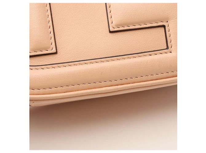 Fendi Auroch Small Camera Bag aus rosa Leder Pink - Ansicht 7