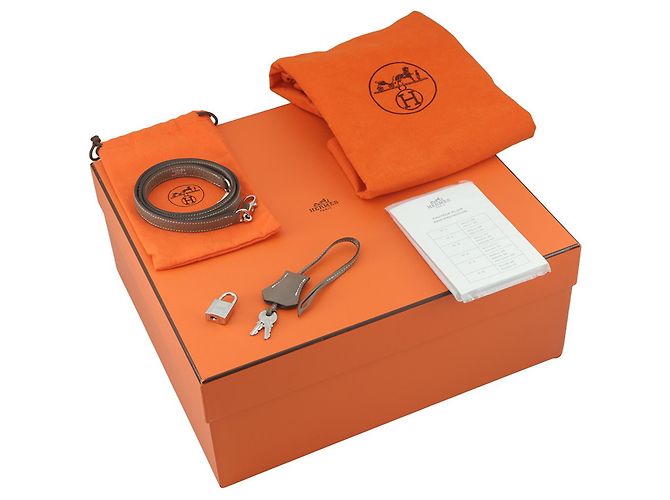 Hermès Hermes Bolide 31 Handtasche Taupe - Ansicht 18