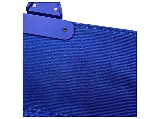 Borsa a Spalla Louis Vuitton Monogram Blu Monogramma - vista 12