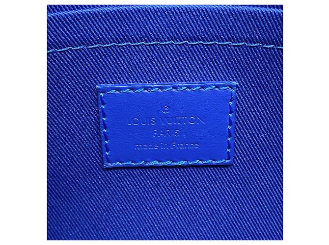 Borsa a Spalla Louis Vuitton Monogram Blu Monogramma - vista 16