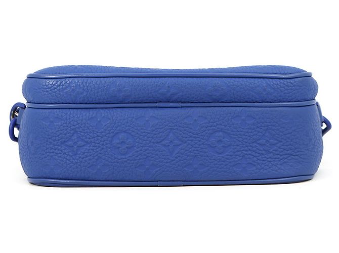 Borsa a Spalla Louis Vuitton Monogram Blu Monogramma - vista 3