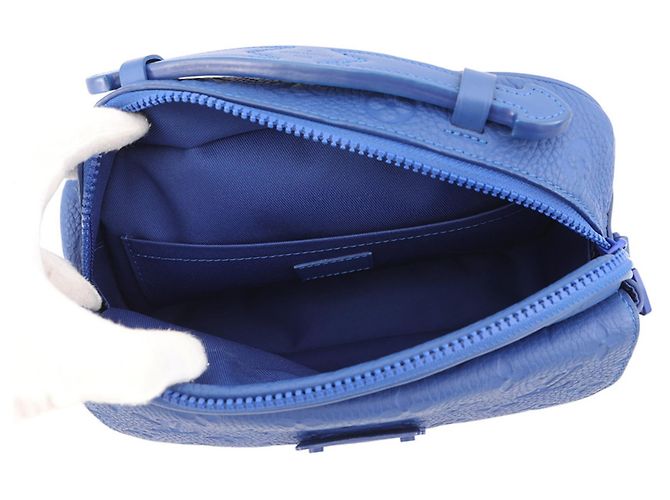 Borsa a Spalla Louis Vuitton Monogram Blu Monogramma - vista 5