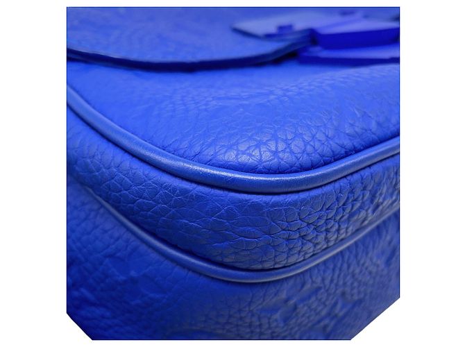 Borsa a Spalla Louis Vuitton Monogram Blu Monogramma - vista 6