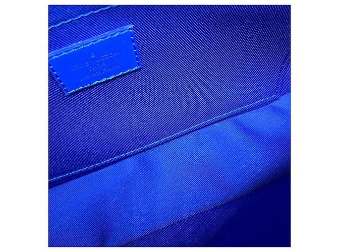 Borsa a Spalla Louis Vuitton Monogram Blu Monogramma - vista 8