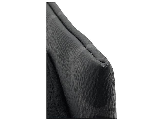 Pochette Louis Vuitton Monogram Eclipse Pochette To Go Clutch Bag Nero Monogramma - vista 7