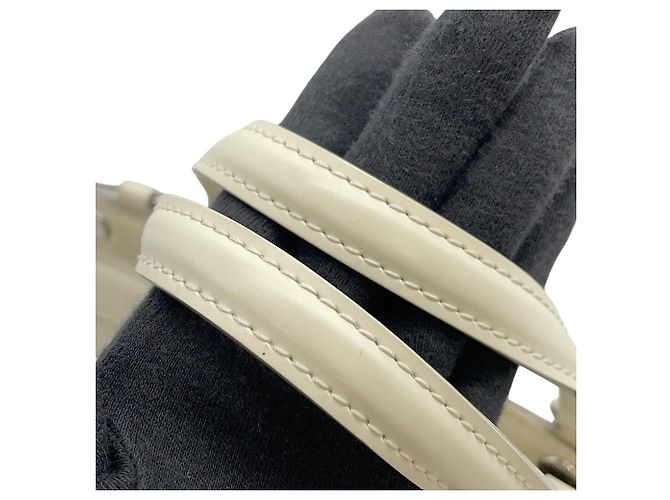Bolso Louis Vuitton Epi Leather MM Blanco roto Monograma - vista 14