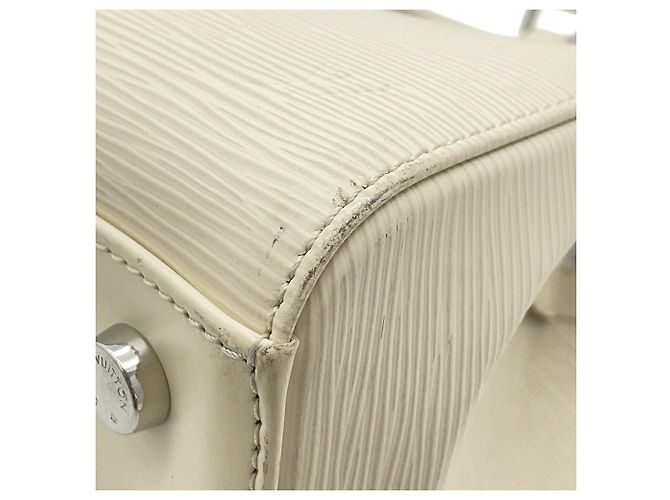 Bolso Louis Vuitton Epi Leather MM Blanco roto Monograma - vista 8