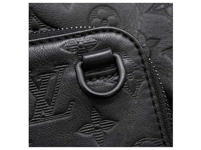 Borsa a tracolla Louis Vuitton Monogram Shadow Racer Nero Monogramma - vista 11