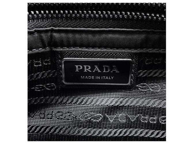 Borsa a tracolla in Re-Nylon nero Prada - vista 13