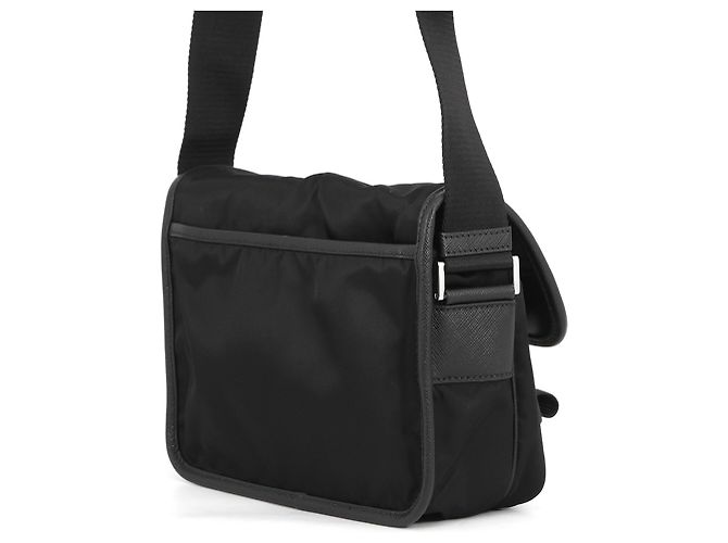Borsa a tracolla in Re-Nylon nero Prada - vista 2