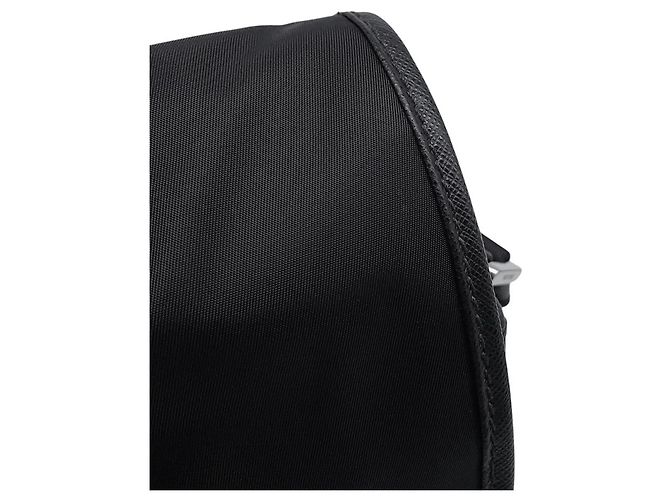 Borsa a tracolla in Re-Nylon nero Prada - vista 9