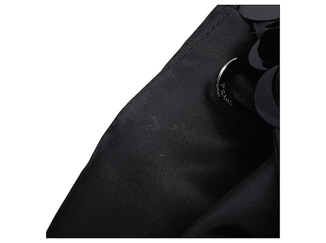 Zaino Prada Nylon con paillettes Nero - vista 10
