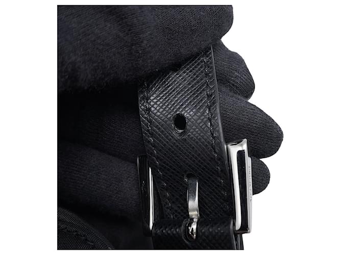Zaino Prada Nylon con paillettes Nero - vista 13