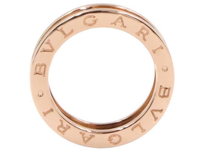 Bulgari Anello Bvlgari B-zero1 in oro rosa 18K D'oro - vista 3