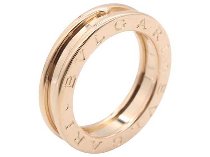 Bulgari Anello Bvlgari B-zero1 in oro rosa 18K D'oro - vista 3