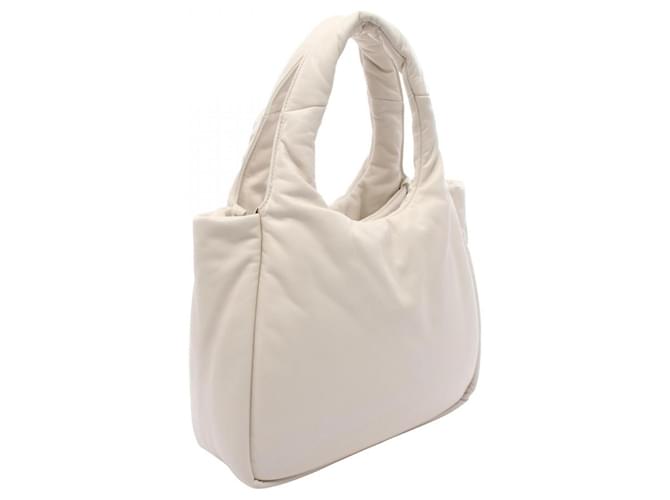 Prada Soft Padded Tote Bag Weiß - Ansicht 2