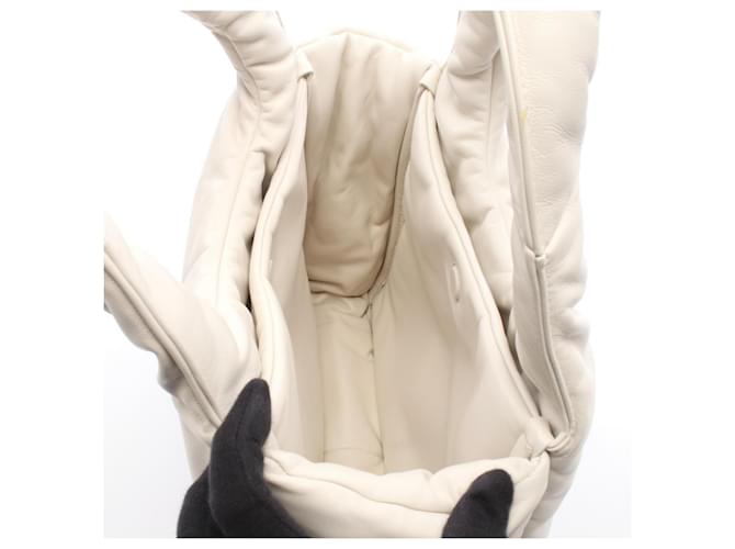 Prada Soft Padded Tote Bag Weiß - Ansicht 3