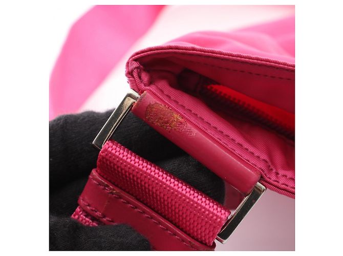 Borsa Prada VELA SPORT in rosa - vista 10