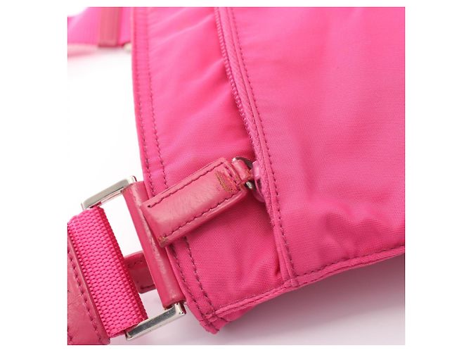 Borsa Prada VELA SPORT in rosa - vista 6