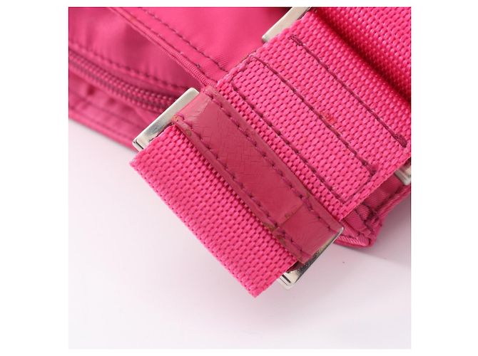 Borsa Prada VELA SPORT in rosa - vista 7