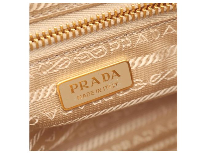 Borsa a mano con manico superiore Prada Re-Nylon media Beige - vista 4
