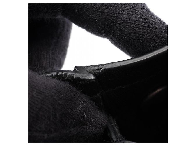 Prada Saffiano Leder 2-Way Tote Bag Schwarz - Ansicht 6