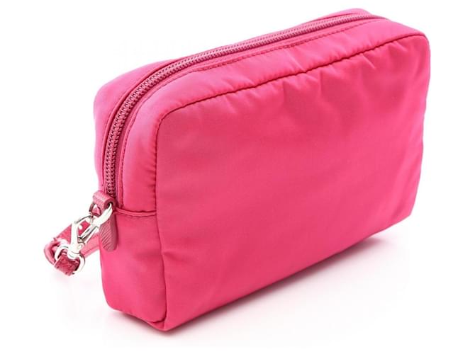 Saffiano Pochette a mano VELA Prada Rosa - vista 2
