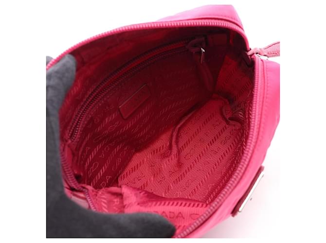 Saffiano Pochette a mano VELA Prada Rosa - vista 3