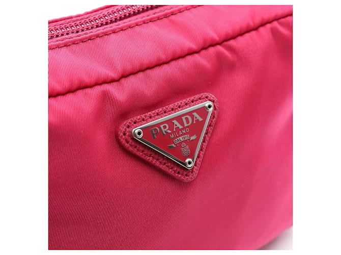 Saffiano Pochette a mano VELA Prada Rosa - vista 6