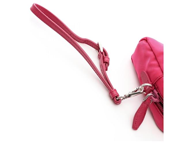 Saffiano Pochette a mano VELA Prada Rosa - vista 7