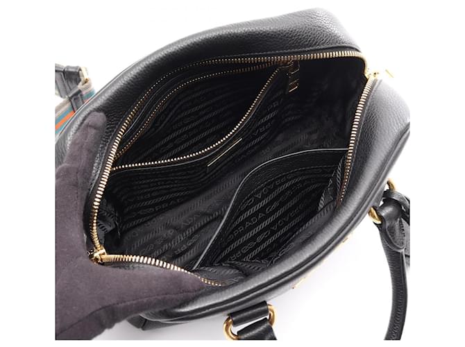 Borsa 2-Way VITTELO PHENIX Prada Nero - vista 3