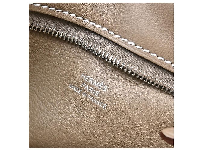 Hermès Hermes Pochenplus Sling in Pelle Marrone - vista 4