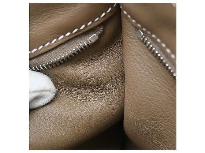 Hermès Hermes Pochenplus Sling in Pelle Marrone - vista 5