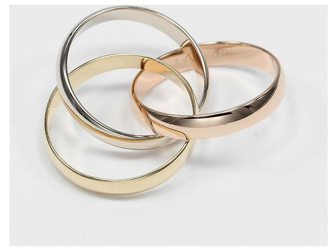 Cartier Trinity Oro Tricolore 18K Medium D'oro - vista 5