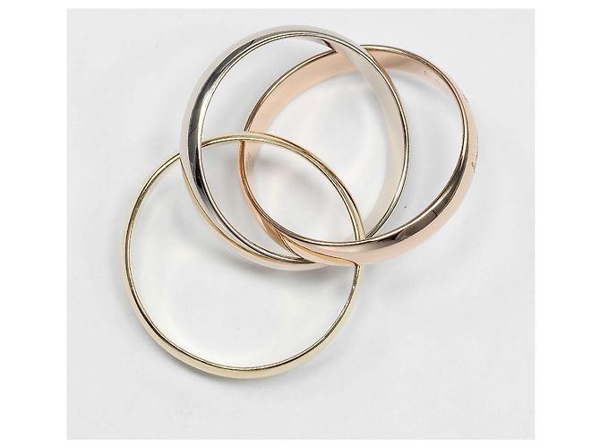 Cartier Trinity Oro Tricolore 18K Medium D'oro - vista 6