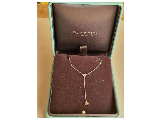 Collana Tiffany & Co. Diamonds by the Yard in platino Argento - vista 3