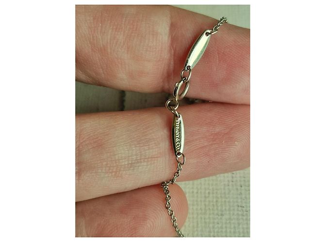 Collana Tiffany & Co. Diamonds by the Yard in platino Argento - vista 5