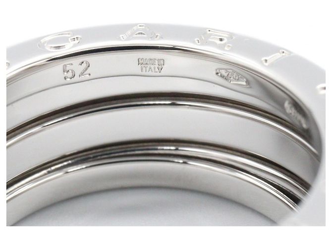Bulgari Bvlgari B-zero1 3-Band Ring aus 18K Weißgold Silber - Ansicht 5