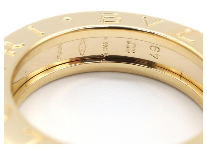 Bulgari Anello Bvlgari B-zero1 in oro giallo 18K D'oro - vista 4
