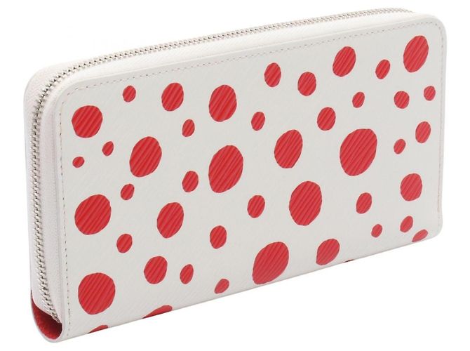 Louis Vuitton LV x YK Zippy Wallet Weiß Rot - Ansicht 2