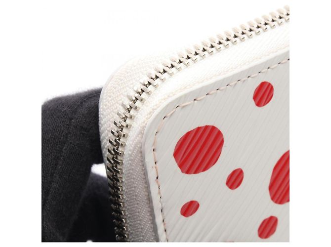Louis Vuitton LV x YK Zippy Wallet Weiß Rot - Ansicht 6