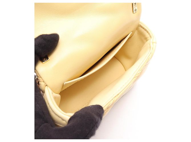 Louis Vuitton PICO GO-14 Maltage Schultertasche Gelb - Ansicht 3